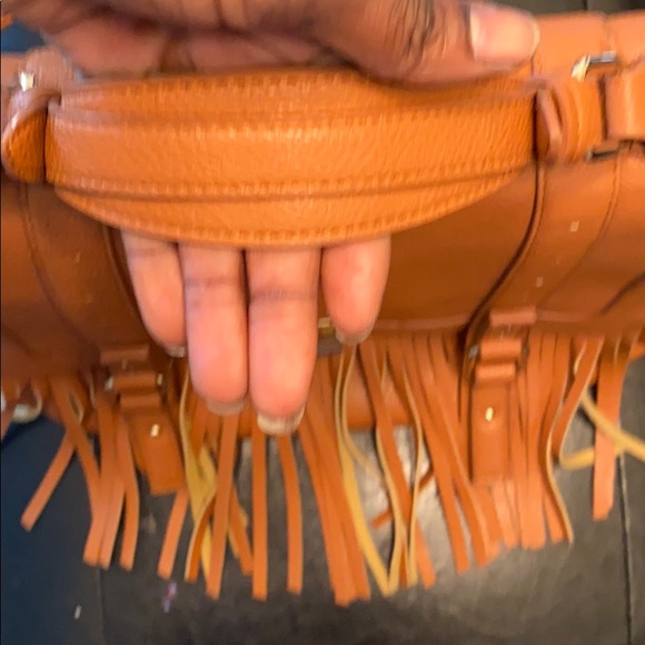 Butter brown faux leather bag - Picture 3 of 5